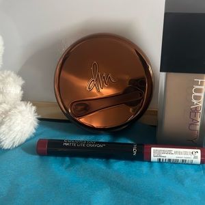 Dm yummy blurring balm shade medium 6 Hudabeauty foundation shade shortcake